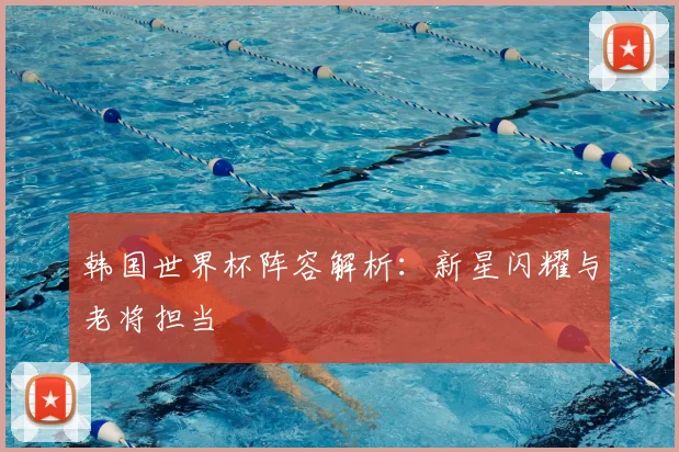 韩国世界杯阵容解析:新星闪耀与老将担当